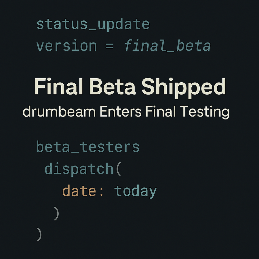 Final Beta Release